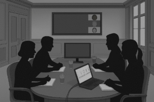 Preparing a presentation with a trial tech and witness